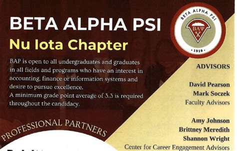 Join Beta Alpha Psi.